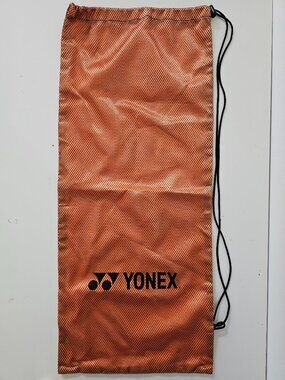 New YONEX Orange Tennis Racquet Racket Strap Cinch Bag